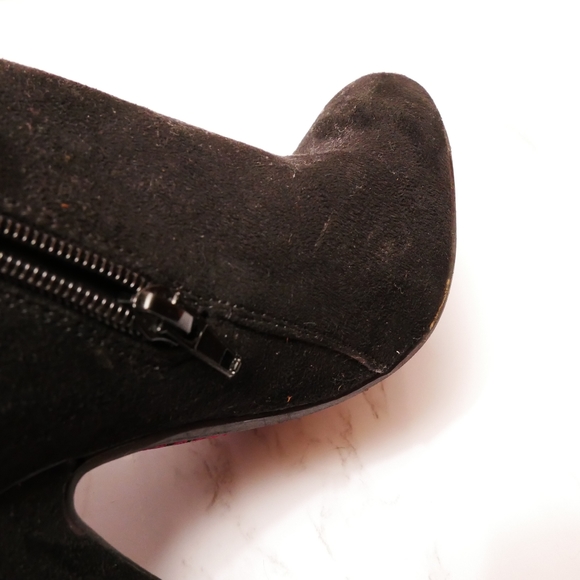Black heeled ankle boots - Picture 10 of 11